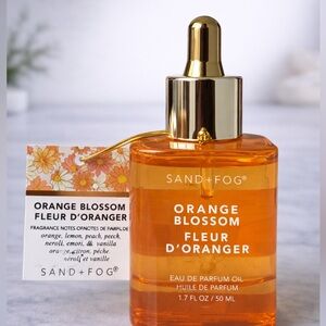 SAND + FOG ORANGE BLOSSOM FLEUR D’ORANGER EAU DE PARFUM OIL 50mL sand+fog